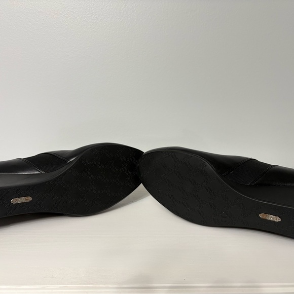 Vionic Stanton Black Leather Wedge Booties – Size 9 - Picture 5 of 12